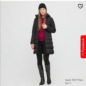 Uniqlo Ultralight Down Hooded Long Parka